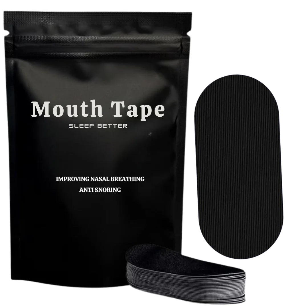 Mouth Tape for Sleep anti Snoring Mouth Strips Allergenic Medical Grade Nose Breathing Strips Reduce Mouth Dryness