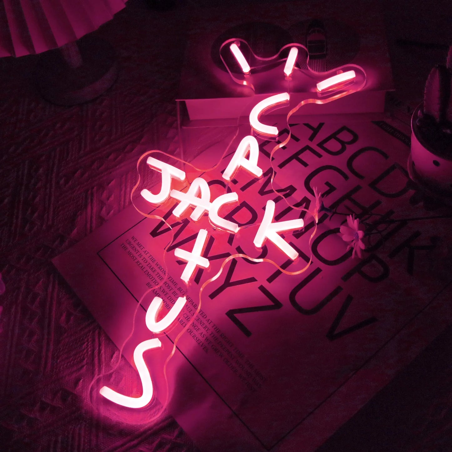 Cactus Jack LED Neon Sign 