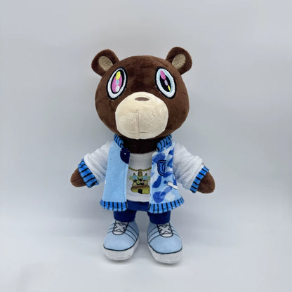 26-30Cm Kawaii Kanye Dropout Bear Teddy Bear Plush Toys Kanye West Graduation Soft Stuffed Home Room Decor Birthday Gift