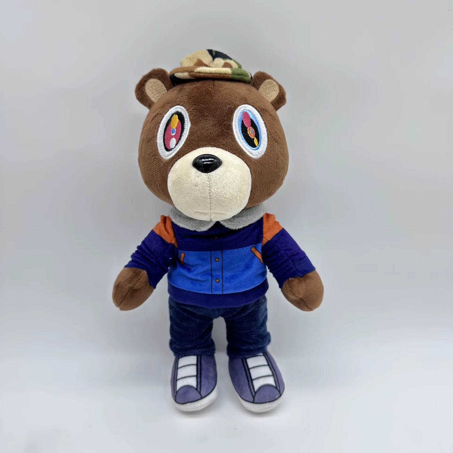 26-30Cm Kawaii Kanye Dropout Bear Teddy Bear Plush Toys Kanye West Graduation Soft Stuffed Home Room Decor Birthday Gift