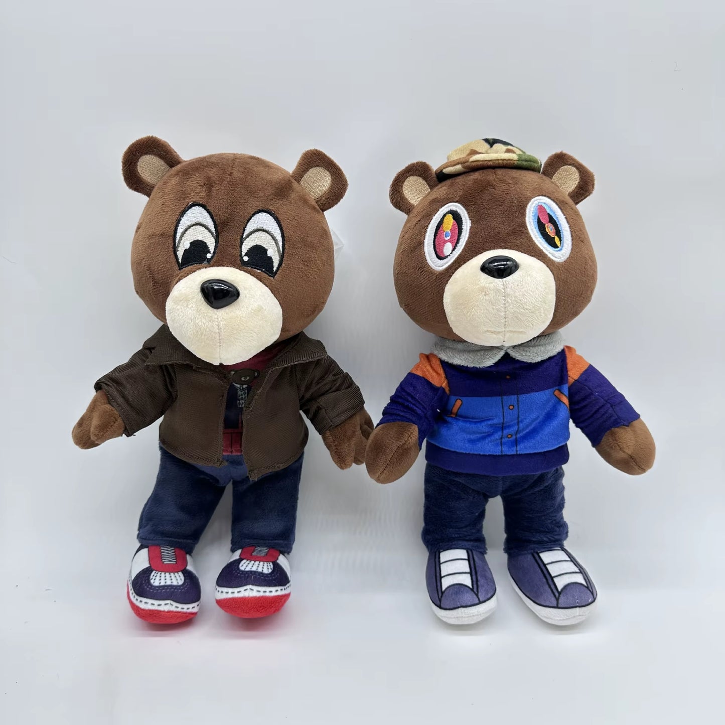 26-30Cm Kawaii Kanye Dropout Bear Teddy Bear Plush Toys Kanye West Graduation Soft Stuffed Home Room Decor Birthday Gift